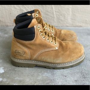 coleman workman men's work boots